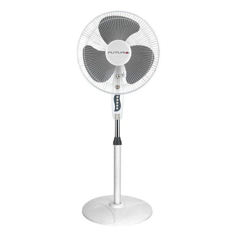 Ventilador De Pie 40 Cm Futura Fut-1613r Cantidad De Aspas 3 Estructura Blanco Material De Las Aspas Plástico