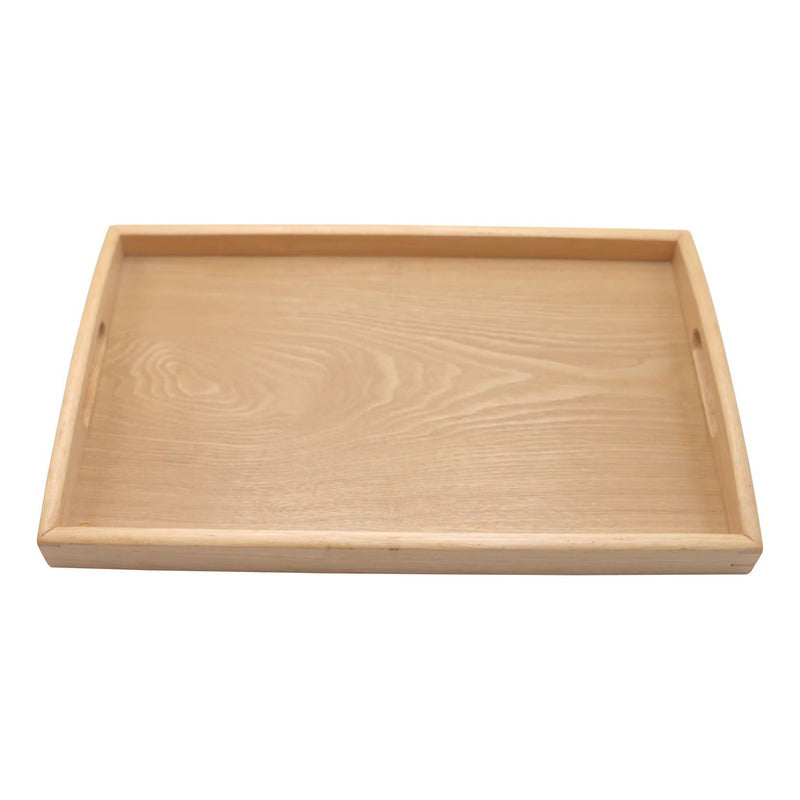 Bandeja Para Desayuno De Bambu 40x28 Cm