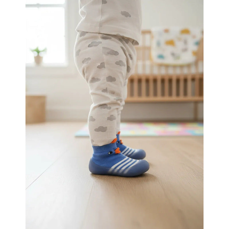 Calzado De Bebe Con Diseño De 11,5 A 15,5 Cm Azul 24 Liso