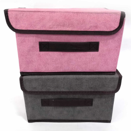 Caja Organizadora De Tnt Plegable Con Cierre Con Velcro Pg