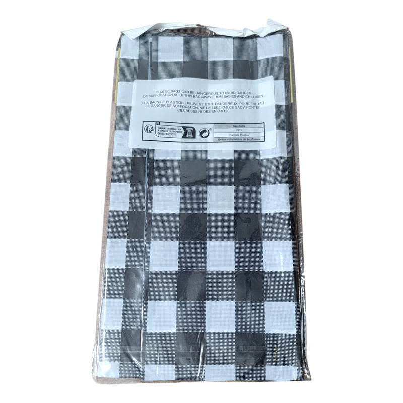 Mantel Cumpleaños Evento Nylon Cuadros Rectangular 274x173