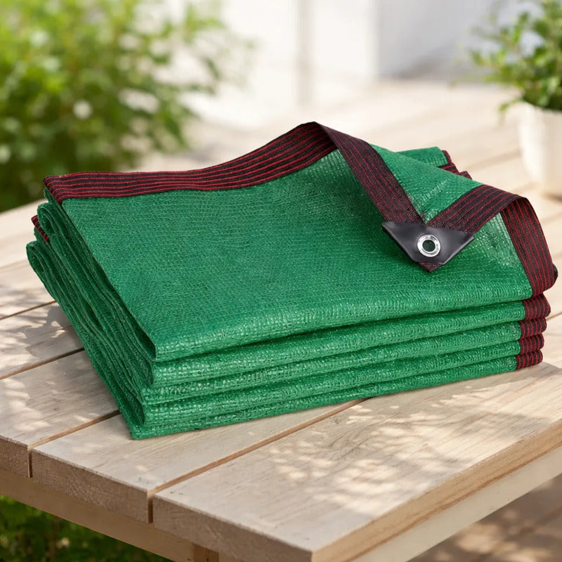 Toldo Malla Sombra Verde 8x16 Metros Verde