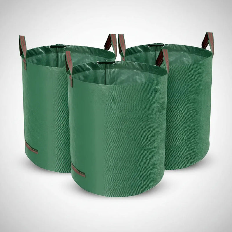 Bolsón Basura Bolsa Plastillera Escombro 60 Kg 38x45 Cm Verde