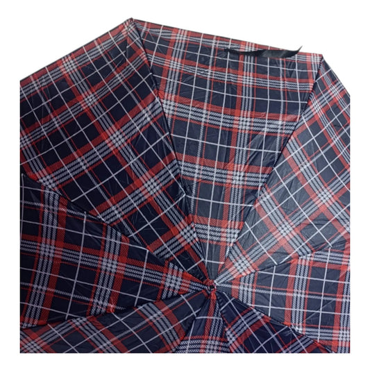 Paraguas Plegable De 95cm De Diámetro Varios Colores Rojo