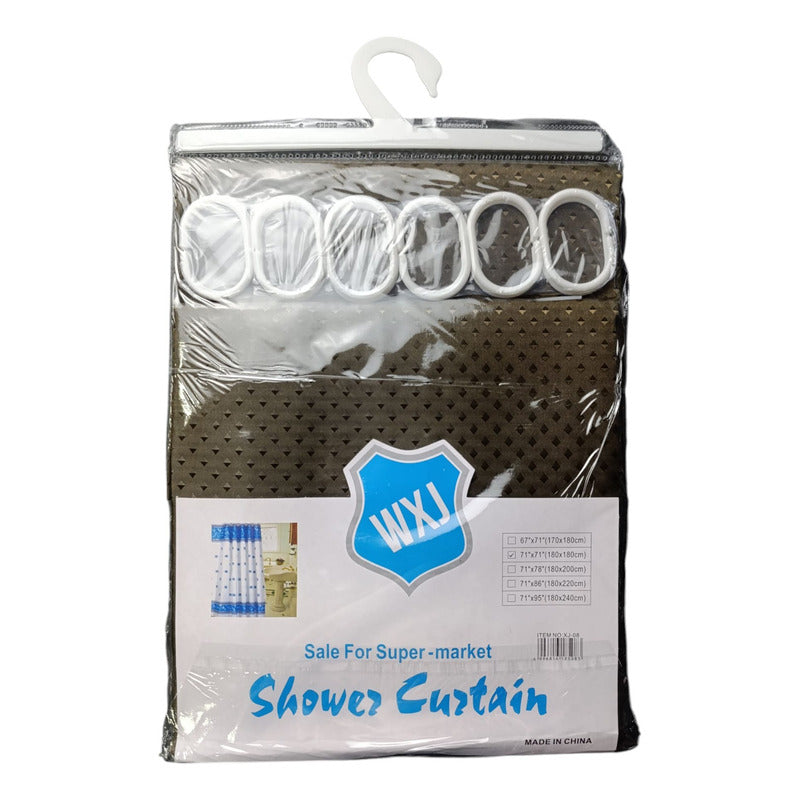 Cortina De Baño O Ducha De Tela  180x180cm Varios Colores