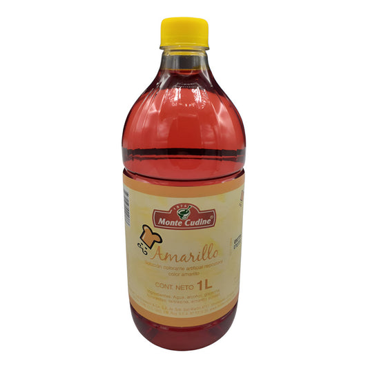Colorante Amarillo Repostería Monte Cudine 1 Litro