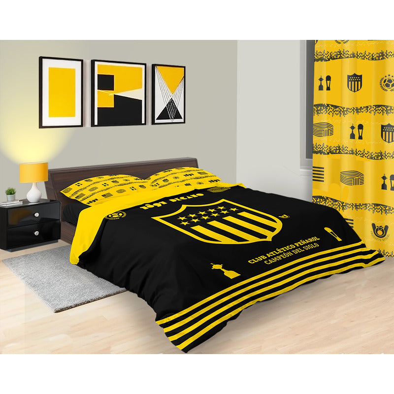 Manta De Piel Peñarol 1 Plaza 1,5 X2,2 M