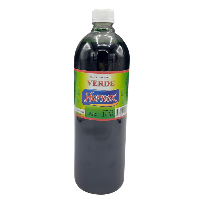 Colorante De Repostería Color Verde O Amarillo Hornex 1l