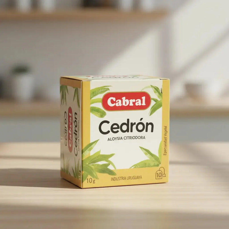 Te Cabral Cedron 10g X10 Unidades