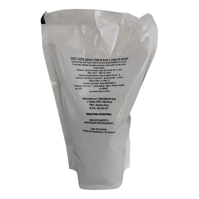 Salsa Cebolla Dulce Tau 1kg