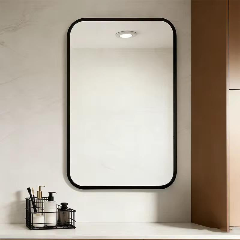 Espejo Rectangular Para El Hogar Decorativo Y Baño 70x50 Negro