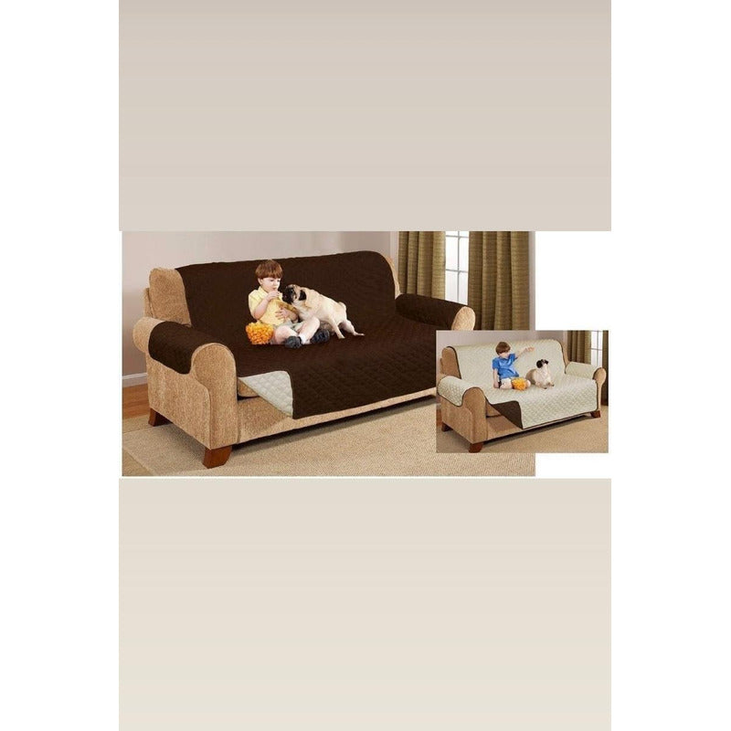 Cubre Sofa Sillon Protector 1 Funda De 3 Cuerpos