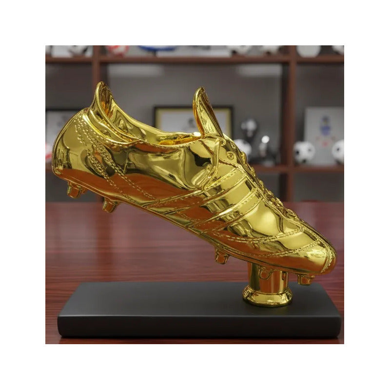 Trofeo Goleador Botin Chico Plastico Macizo Amarillo