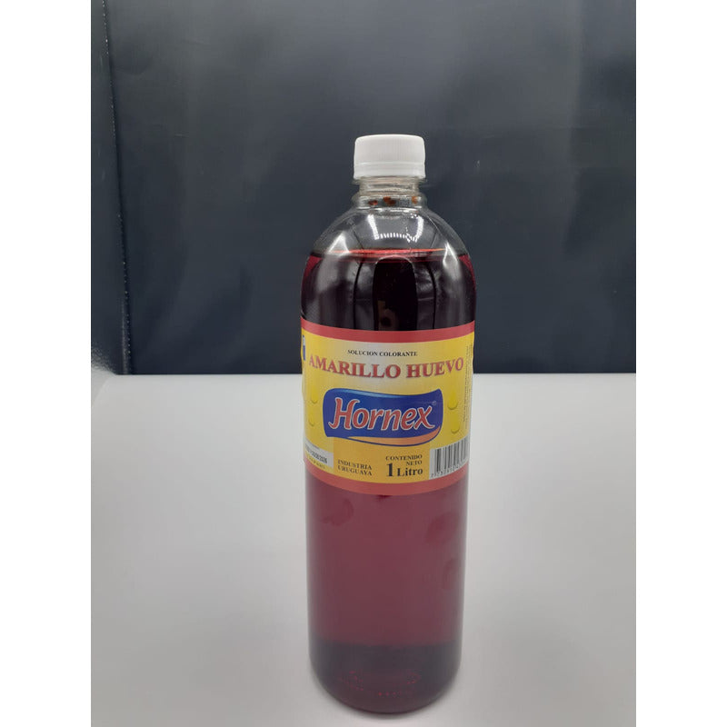Colorante De Repostería Color Verde O Amarillo Hornex 1l