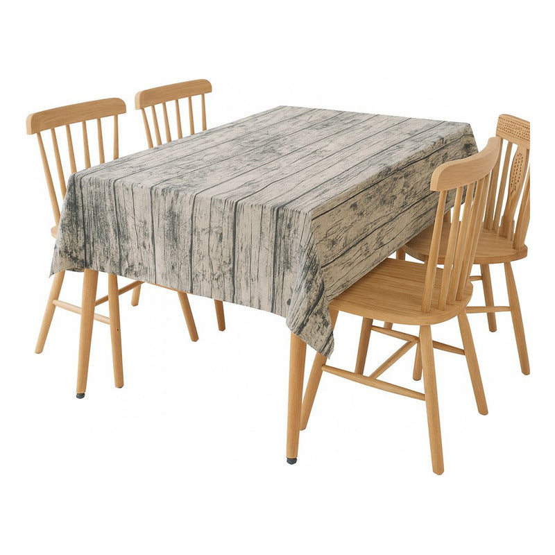 Mantel De Lino Con Diseño 150x220cm