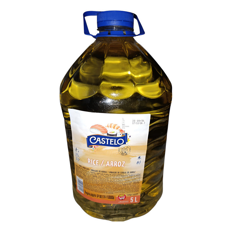 Vinagre De Arroz Castelo 5l