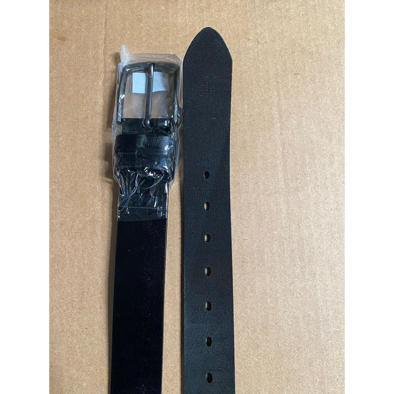 Cinto De Cuero De Vestir, Elegante Vaquero Negro O Marron