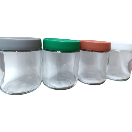 Frascos Boyon Herméticos De Vidrio, 500ml Pack X4 Tarros