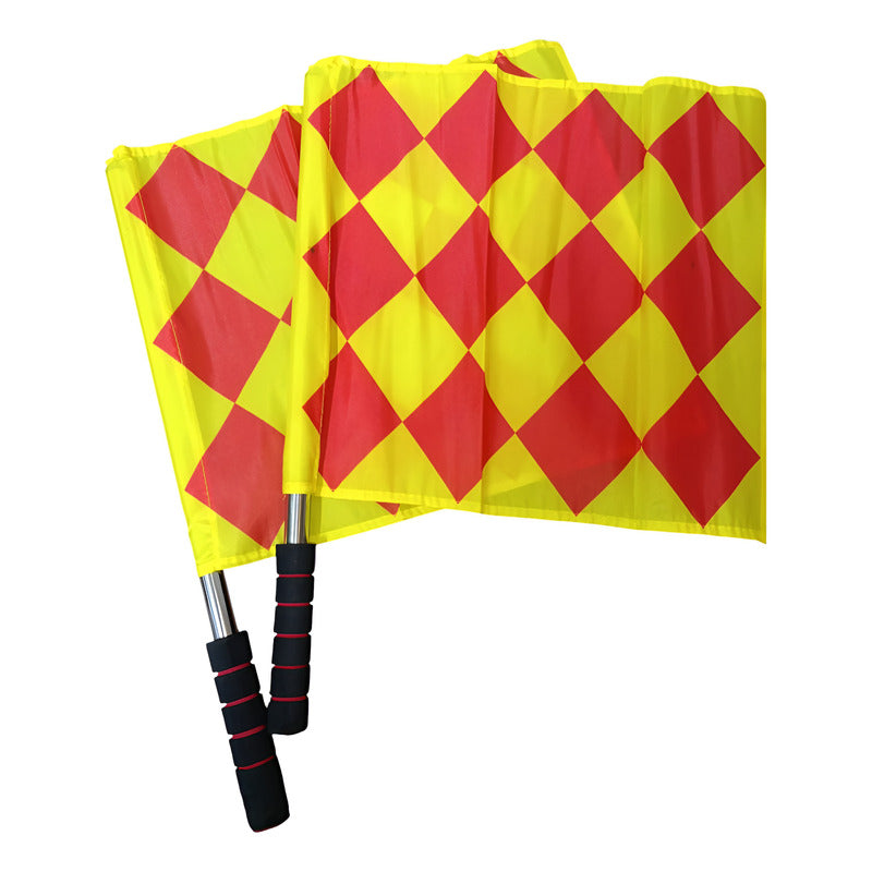 Banderín De Juez Bandera Arbitro Línea X2 Unidades De 32x35