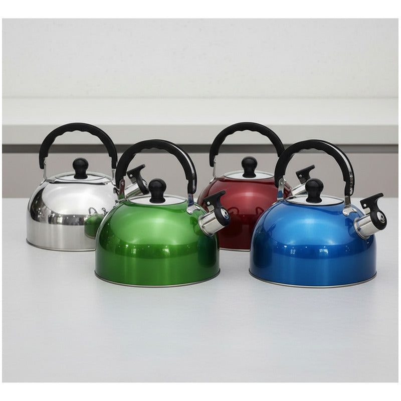 Caldera Hervidor 2 Litros Para Calentar Agua Ac Inox Azul
