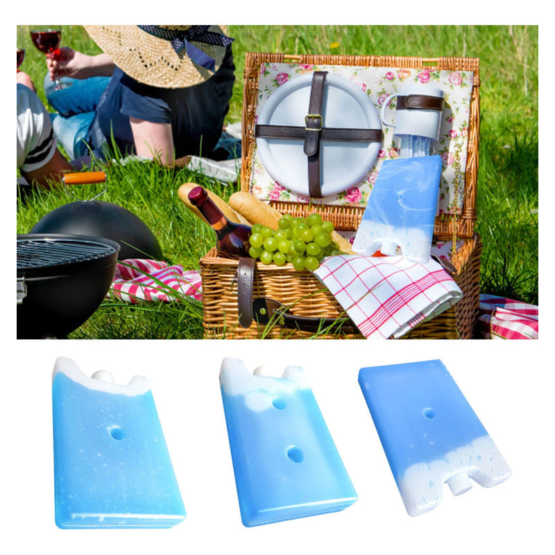 Bloque De Hielo En Gel Set X 3 Unidades