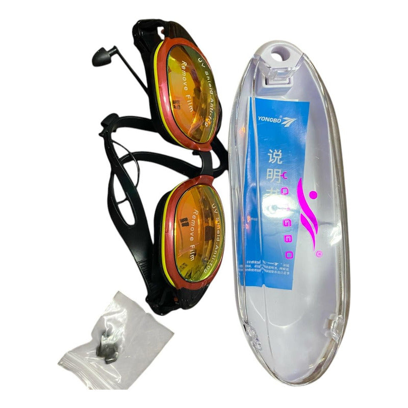 Lentes De Natación Con Tapón De Oídos