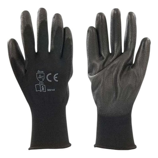 Guantes De Trabajo Nitrilo C/u Medida Estándar
