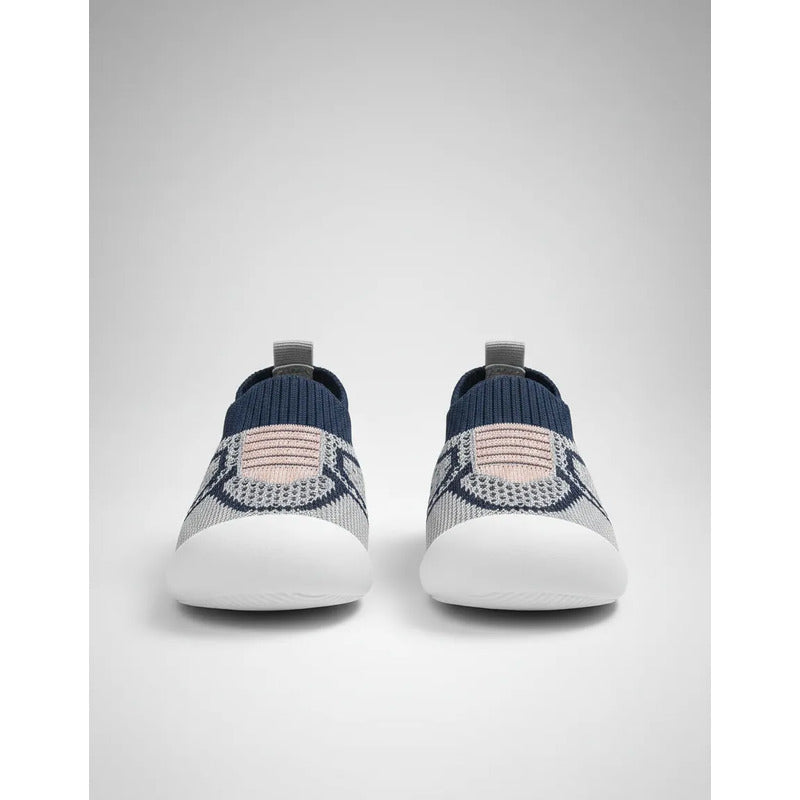 Calzado De Bebe Varios Colores Gris Azul Y Rosa 14.5 Uy Lisa