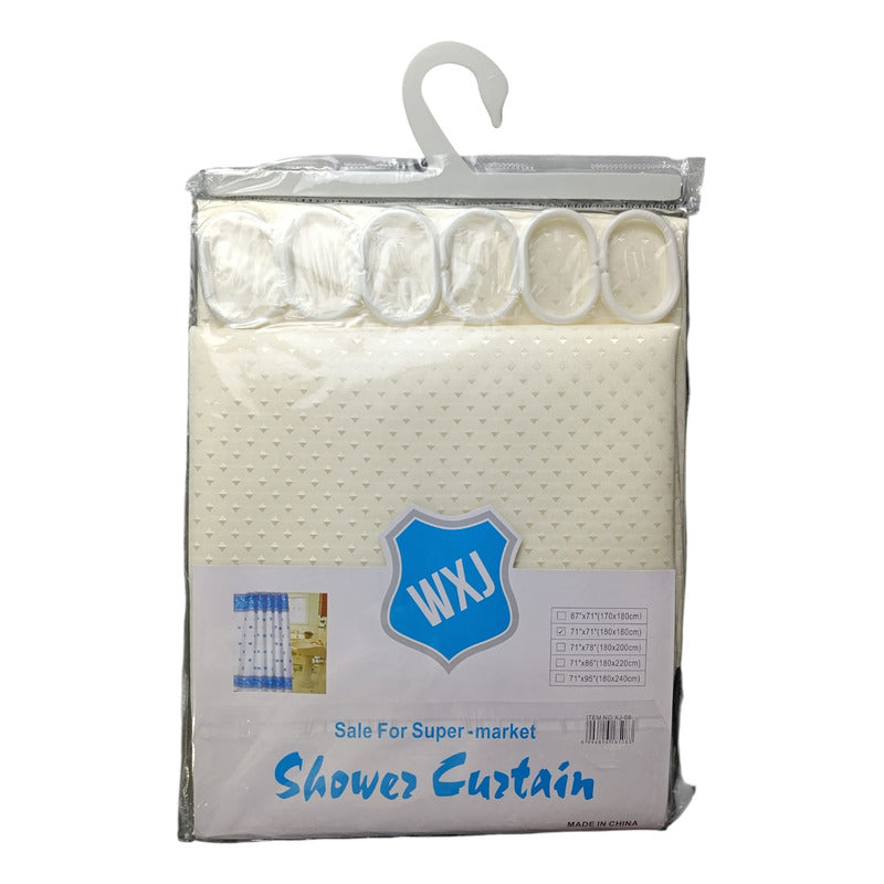 Cortina De Baño O Ducha De Tela  180x180cm Varios Colores