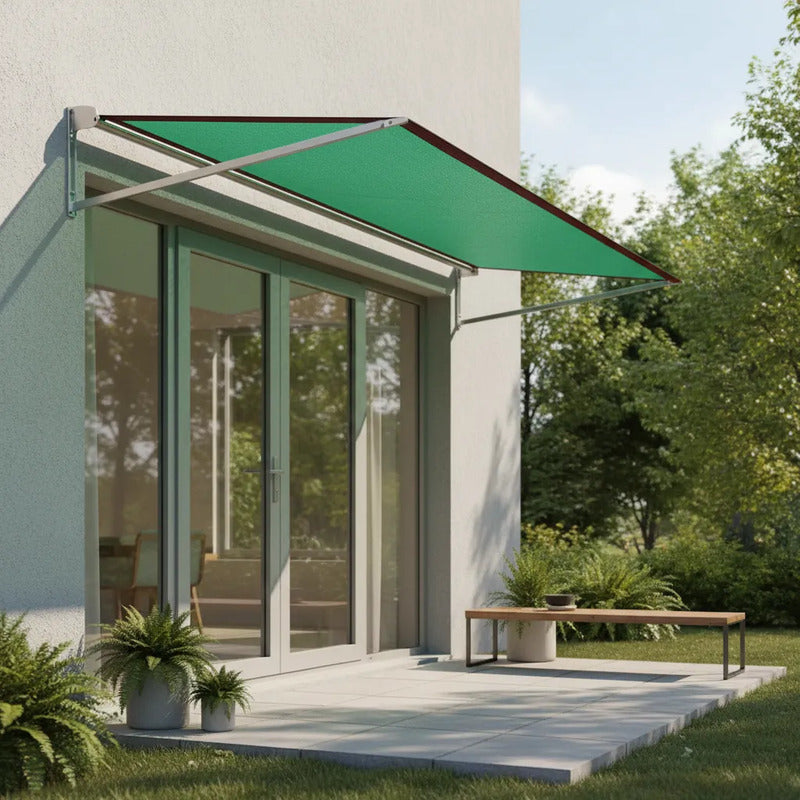 Toldo Malla Sombra Verde 8x10 Metros Verde