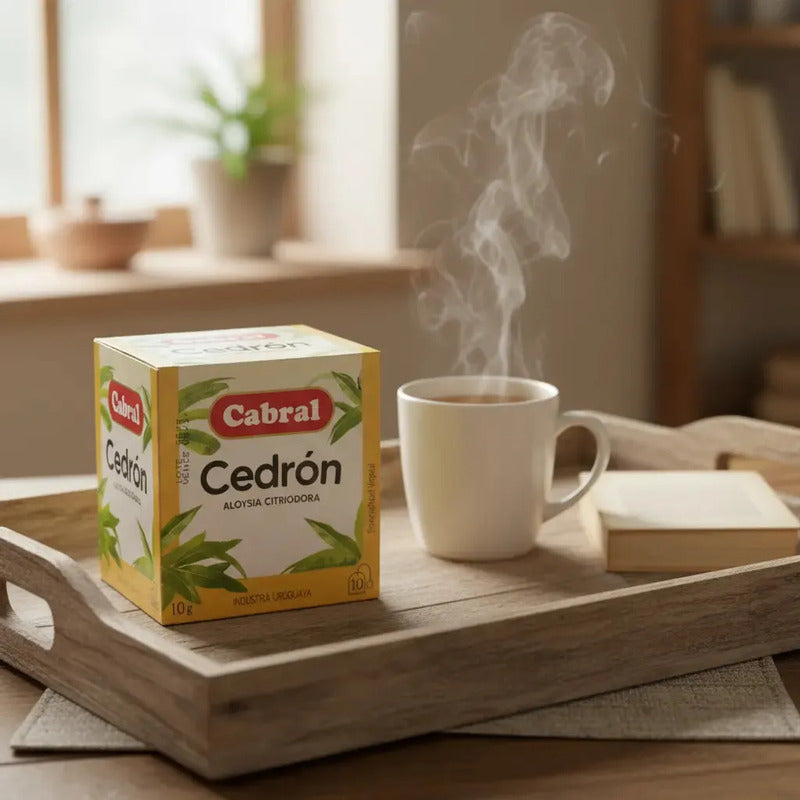Te Cabral Cedron 10g X10 Unidades