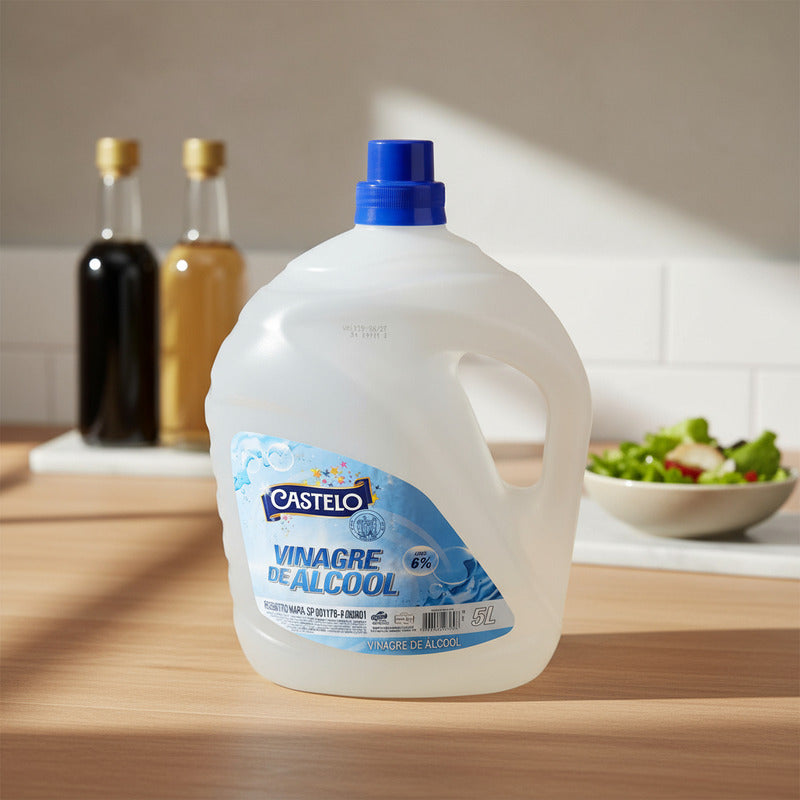 Vinagre De Alcohol Castelo 5l
