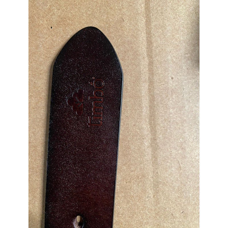 Cinto De Cuero De Vestir, Elegante Vaquero Negro O Marron