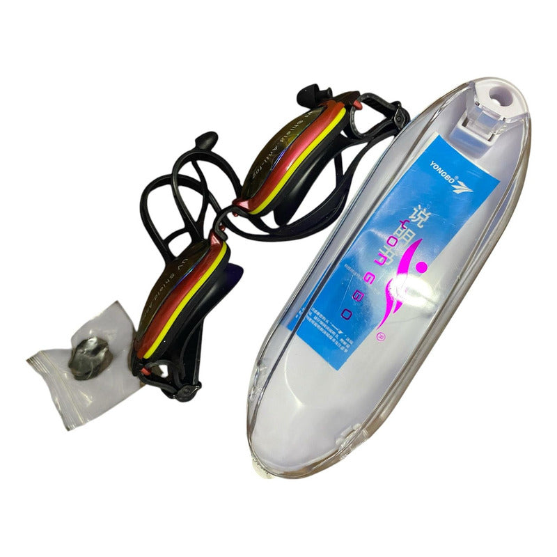 Lentes De Natación Con Tapón De Oídos