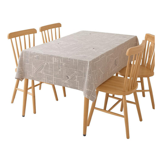 Mantel De Lino Con Diseño 150x220cm