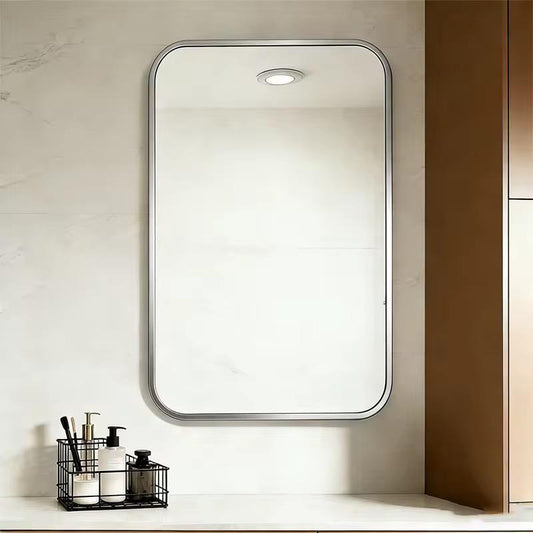 Espejo Rectangular Para El Hogar Decorativo Y Baño 70x50 Blanco